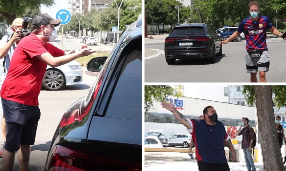 Μπαρτσελόνα: Κρυφά στο γήπεδο οι παίκτες για να αποφύγουν το μένος των οπαδών - Βίντεο